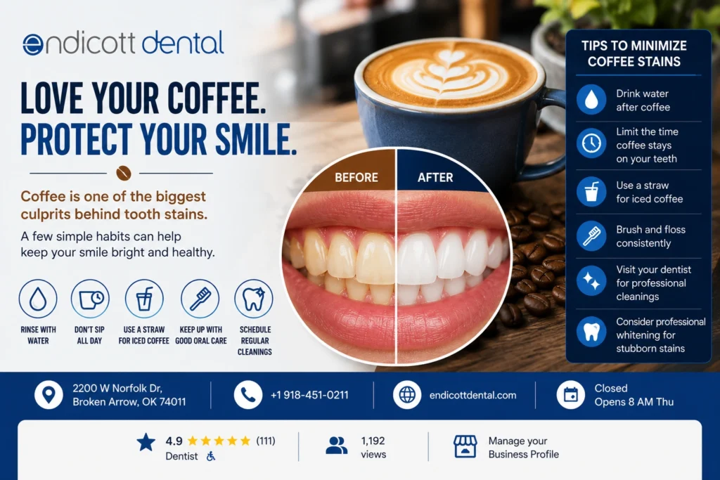 Endicott Dental Coffee Stains Mid Content Image