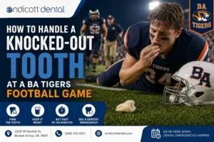How to Handle a Knocked-Out Tooth at a BA Tigers Football Game