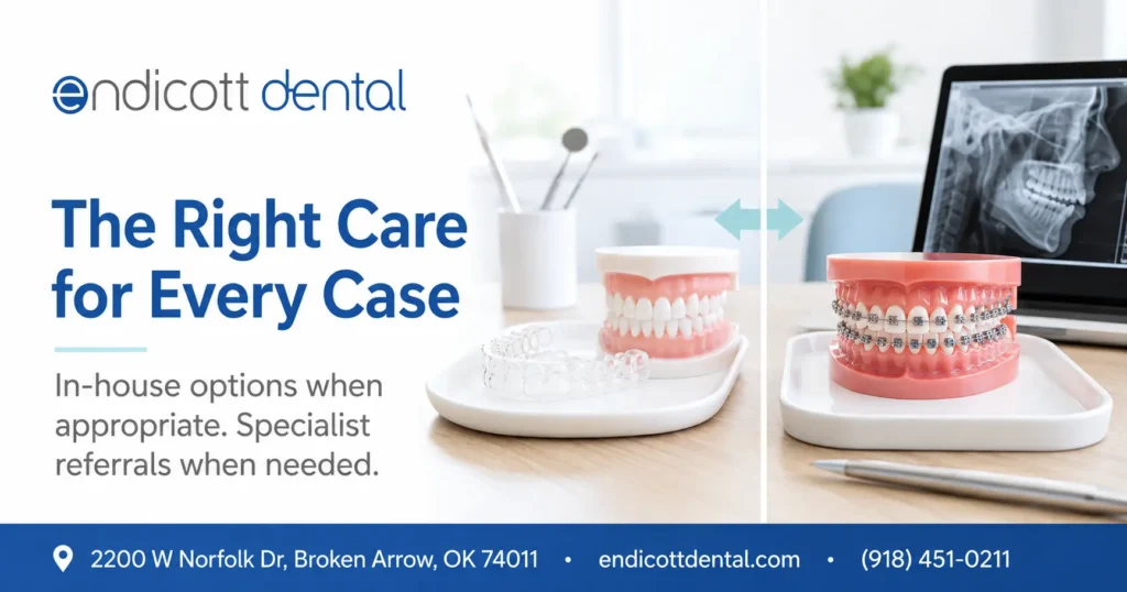 Best Orthodontists in the Broken Arrow/Tulsa Area: A Referral Guide 1 Endicott Dental Right Care Every Case