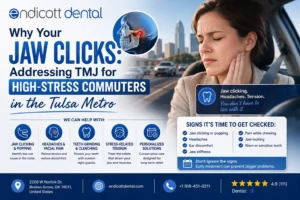 Why Your Jaw Clicks: Addressing TMJ for High-Stress Commuters in the Tulsa Metro