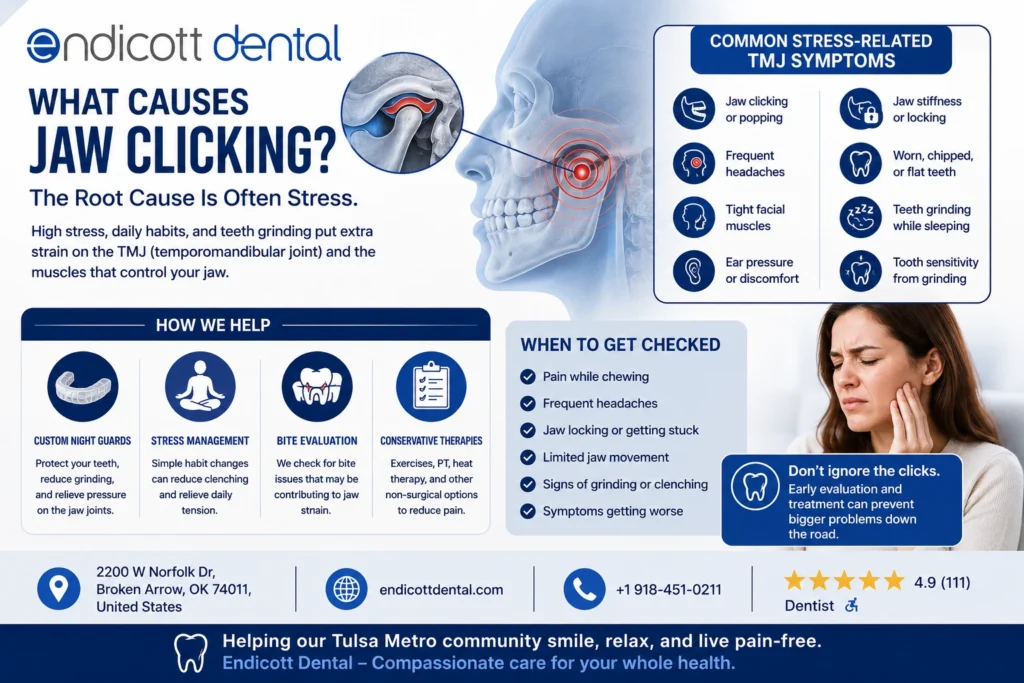 Why Your Jaw Clicks: Addressing TMJ for High-Stress Commuters in the Tulsa Metro
