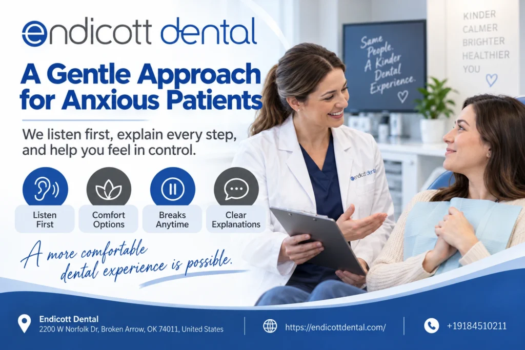 a gentle approach for anxious patients