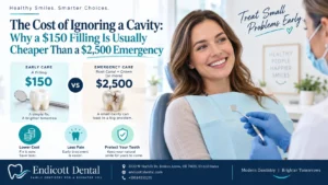 The Cost of Ignoring a Cavity: Why a $150 Filling Is Usually Cheaper Than a $2,500 Emergency